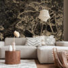 8-tapeta roslinna-fototapeta ciemna roslinna-sklep z fototapetami-mariengel.com Modern Sofa